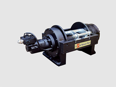 Differences and uses between hydraulic winch and hydraulic winch